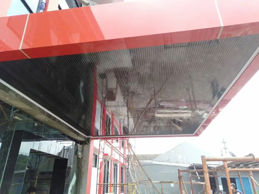 Pasang Untuk Kantor Kusen Alumunium + Cat Untuk Kantor