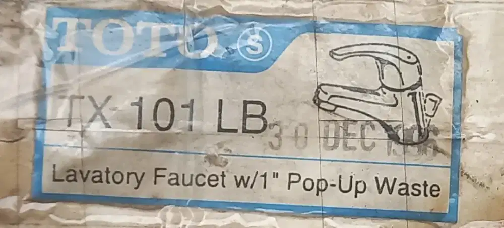 Kran wastafel toto tx 101 lb