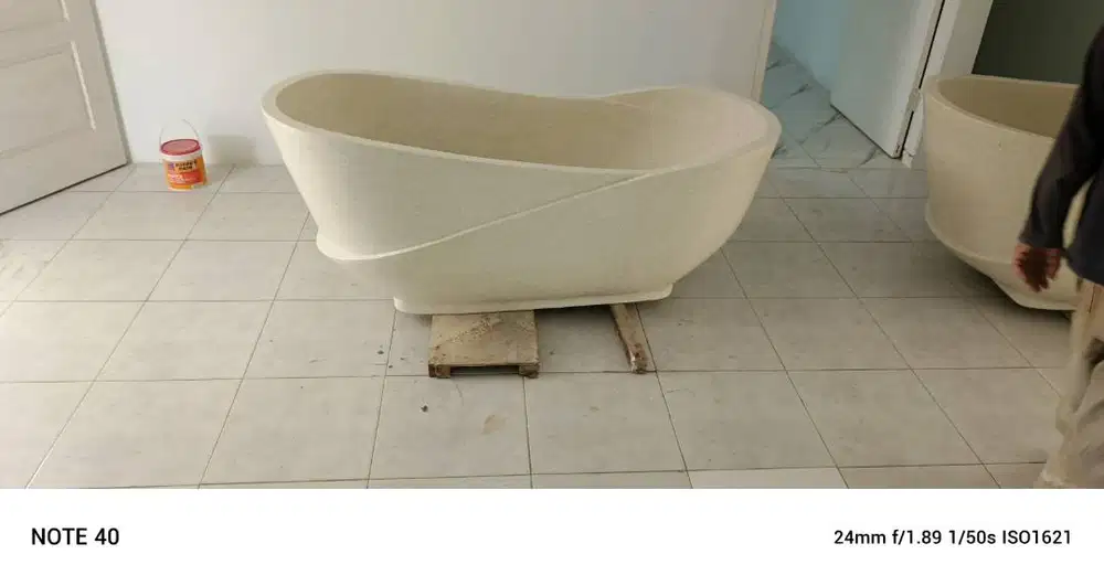 bathtub minimalis teraso model twin dewasa murah