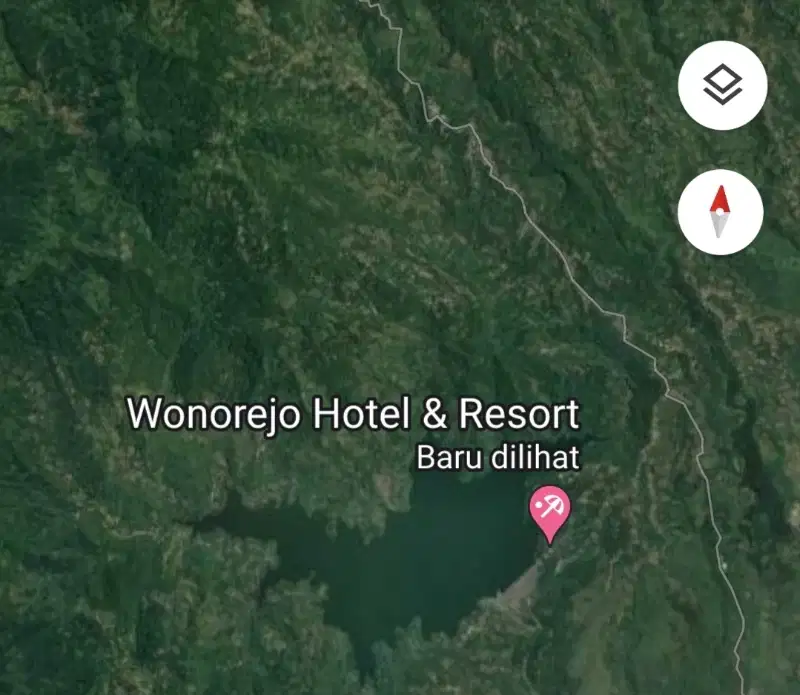 dijual tanah dan bangunan siap pakai di Waduk Wonorejo