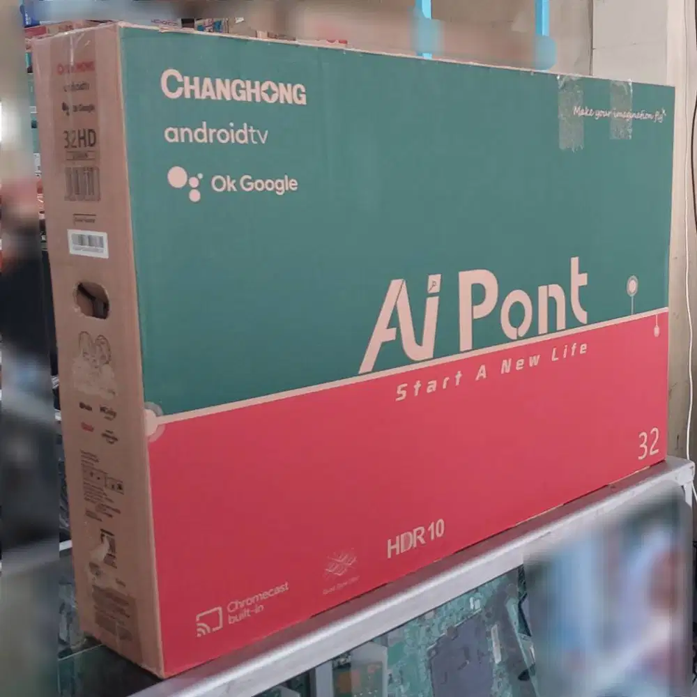[BARU!] Android TV 32 inchi HD CHANGHONG L32G7N
