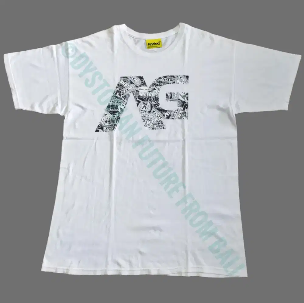 Rare Vintage T-shirt Analog - AG Logo