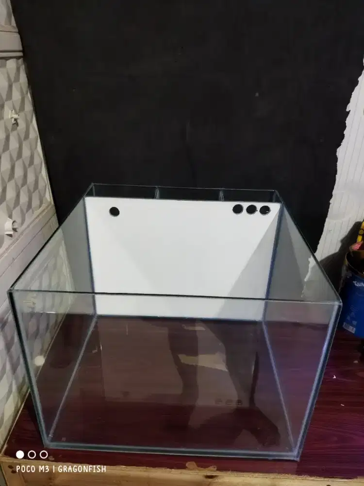 Aquarium aquasceap filter belakang 40x40x30