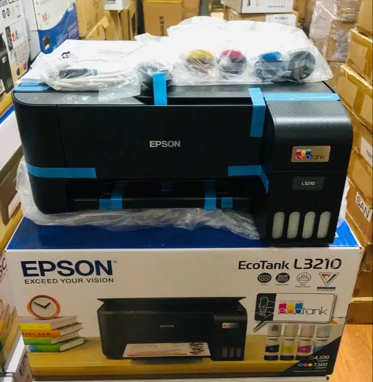 PRINTER EPSON L3210 SCAN COPY NEW, GARANSI RESMI EPSON BOSKUUU!!!