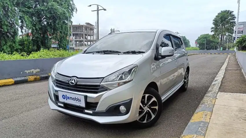 TDP Rendah -  Daihatsu Ayla 1.2 R Bensin MT 2018 Silver SYO