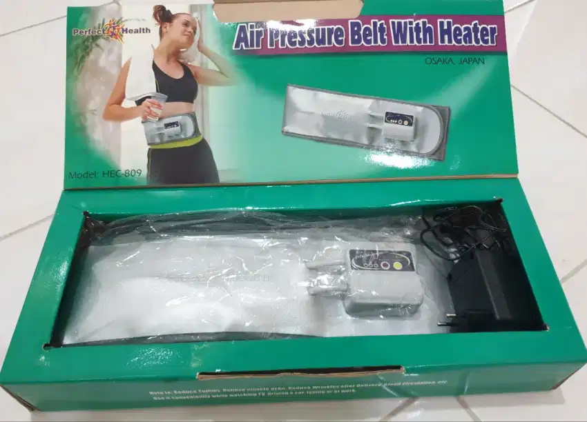 Air Pressure Belt  with Heater and Vibrator. Model HC-809.