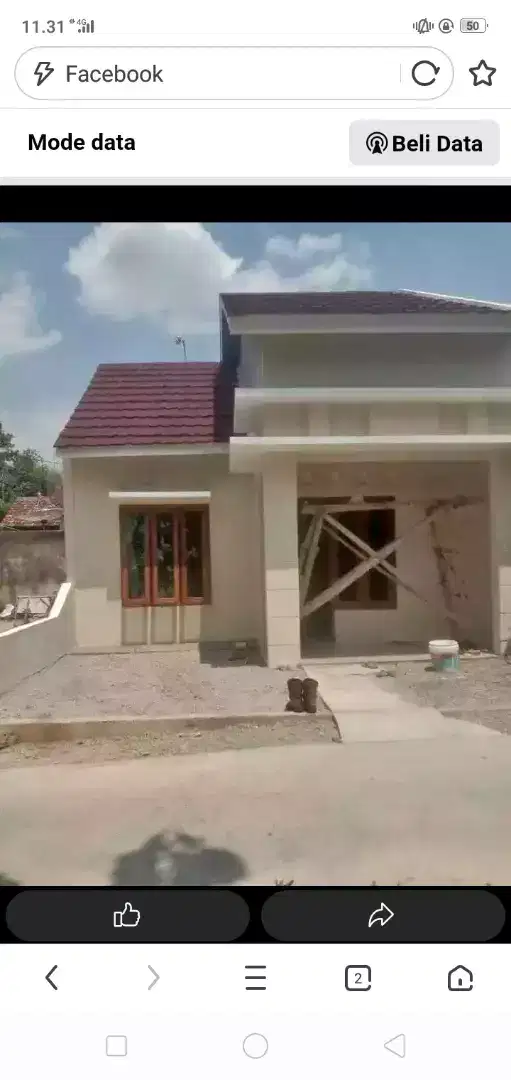 Rumah tinggal siap huni