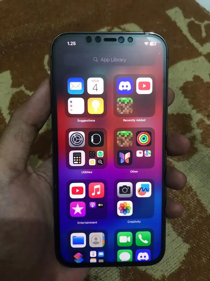 Iphone 12 pro max 128gb blue