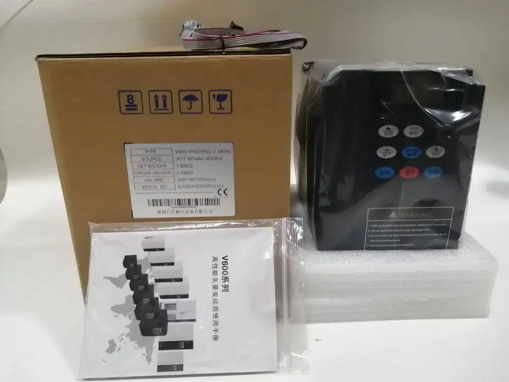 Inverter 5.5 kw 7.5 kw 3 phase Baru bukan Bekas