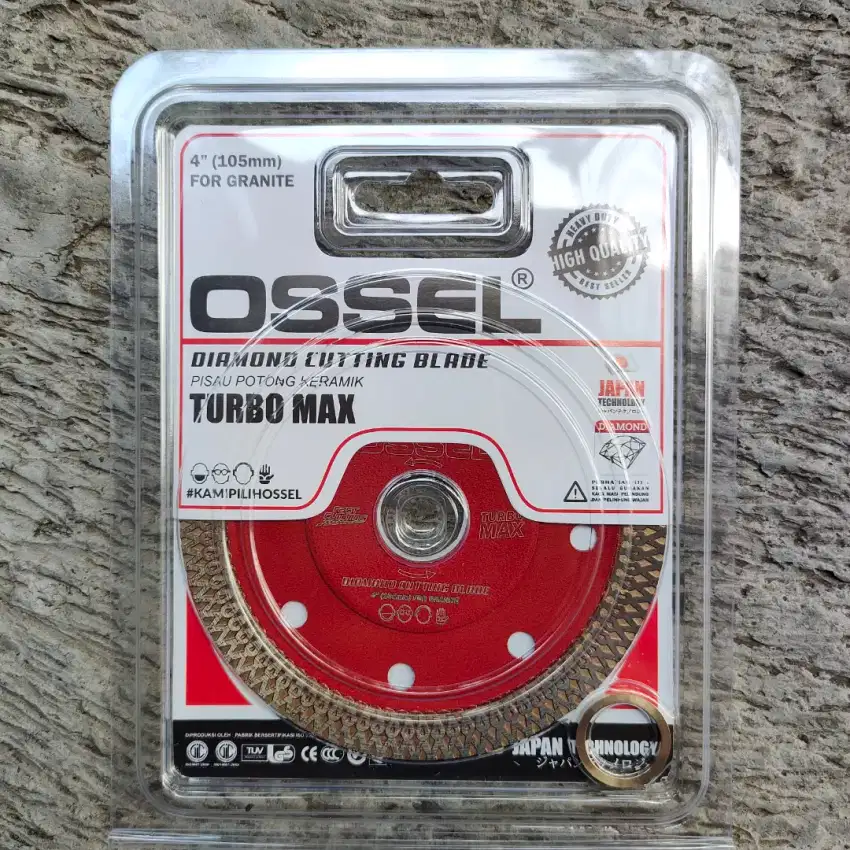 Mata Pisau Potong Keramik Ossel 4 (Diamond Wheel)