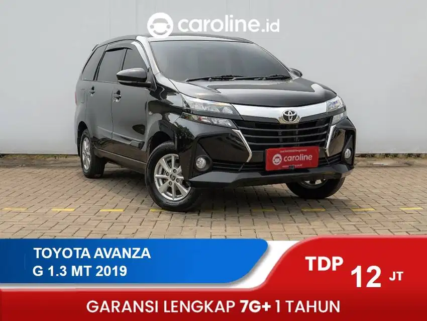 Avanza G Manual 2019 - GRATIS CICILAN PERTAMA