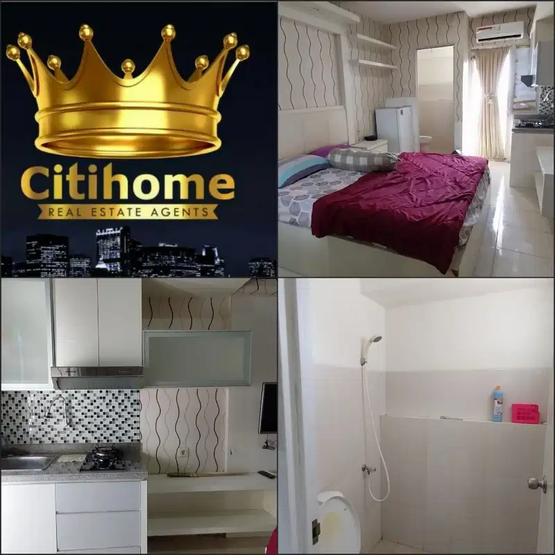 SEWA HARIAN STUDIO Furnish apartemen educity citihome