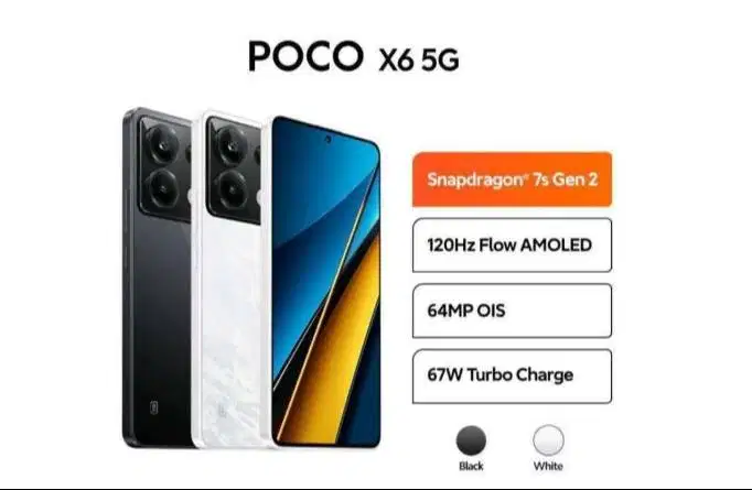 XIAOMI POCO X6 5G 12/256 GARANSI RESMI