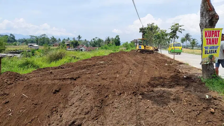 Tanah 120an Pinggir Jalan Blabak Mungkid Dekat Sevilla Resort Magelang