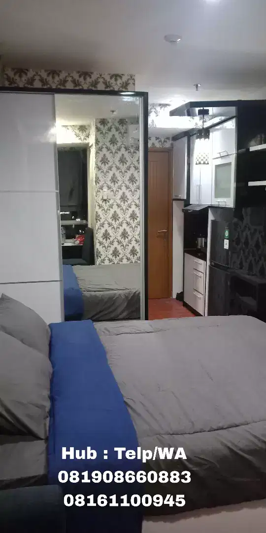Sewa Apartemen Bulanan Cinere Bellevue  Depok – Studio Fully Furnished