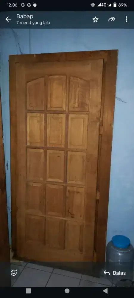 daun pintu samarinda nego tipis