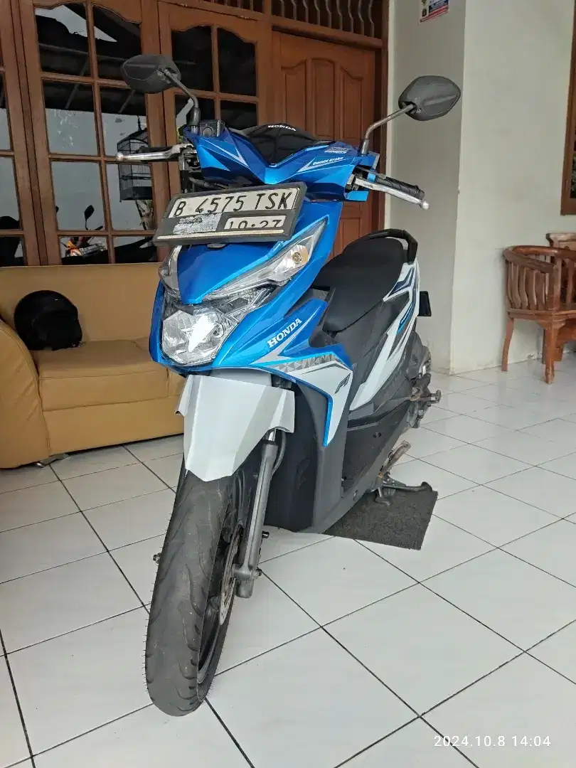 Honda beat CBS ISS 2017 josss pajak hidup