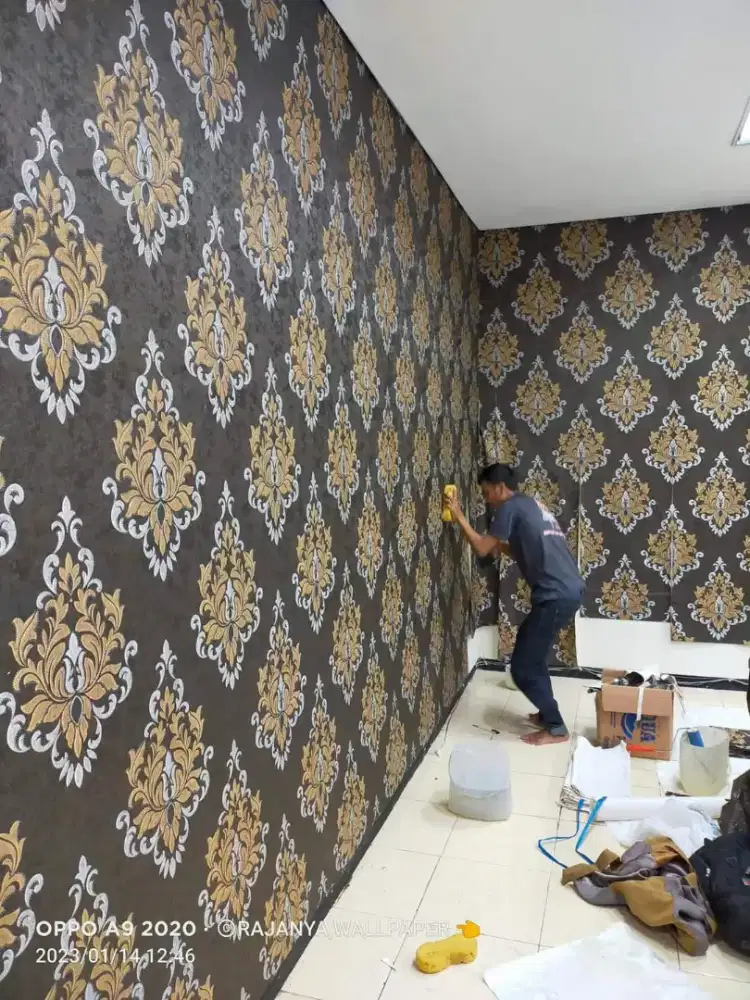 [MURAH] WALLPAPER DINDING & GORDEN TIRAI ROLL