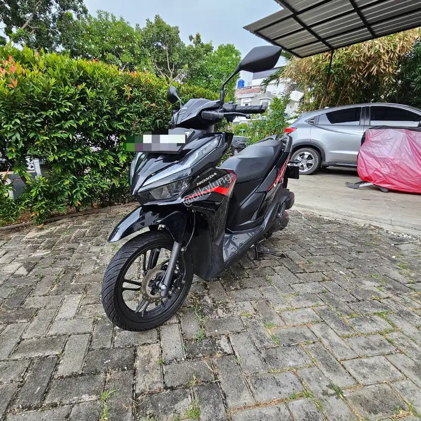 Honda Vario 125 CBS 2023 Hitam Mulus, Surat-surat Lengkap, Pajak Hidup