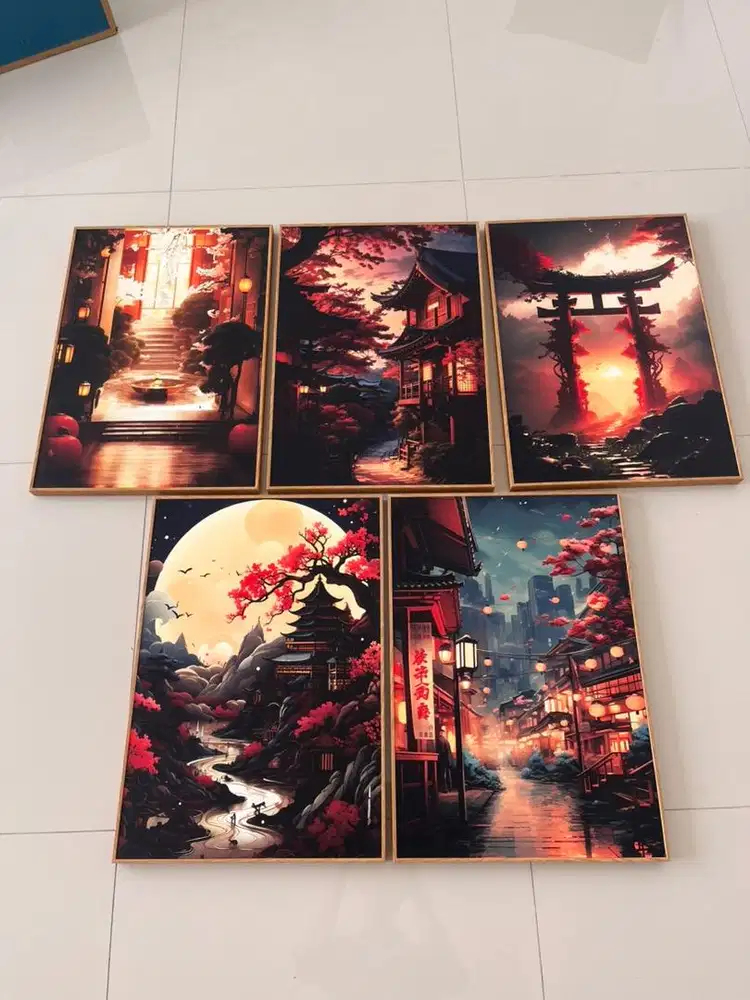 Dijual Lukisan/ Hiasan gantung Jepang