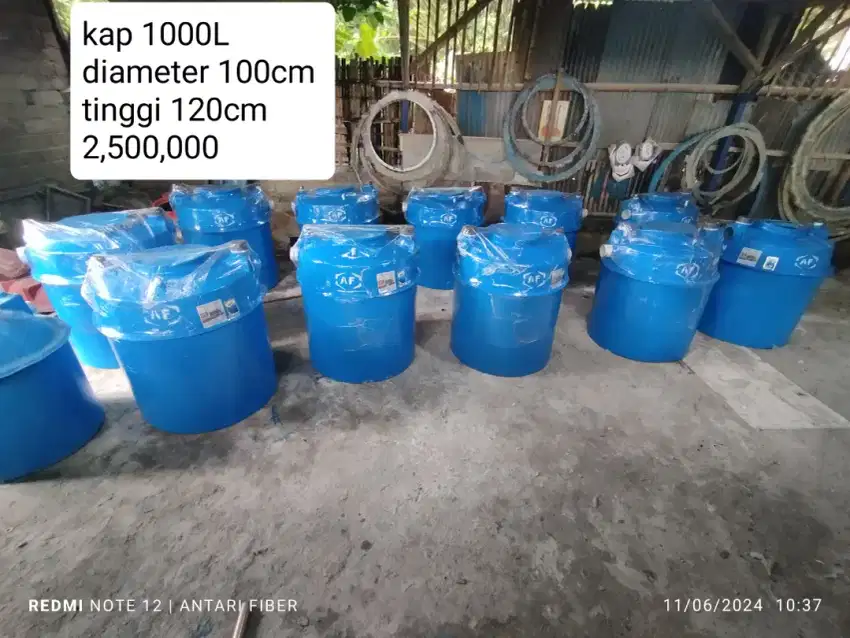 STP BIOFIL 1000 LITER  bio septictank 1000 liter