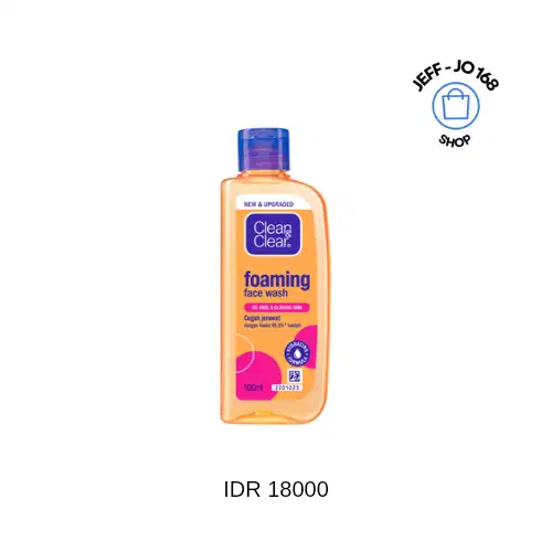 Clean & Clear Foaming Fash Wash untuk wajah berminyak