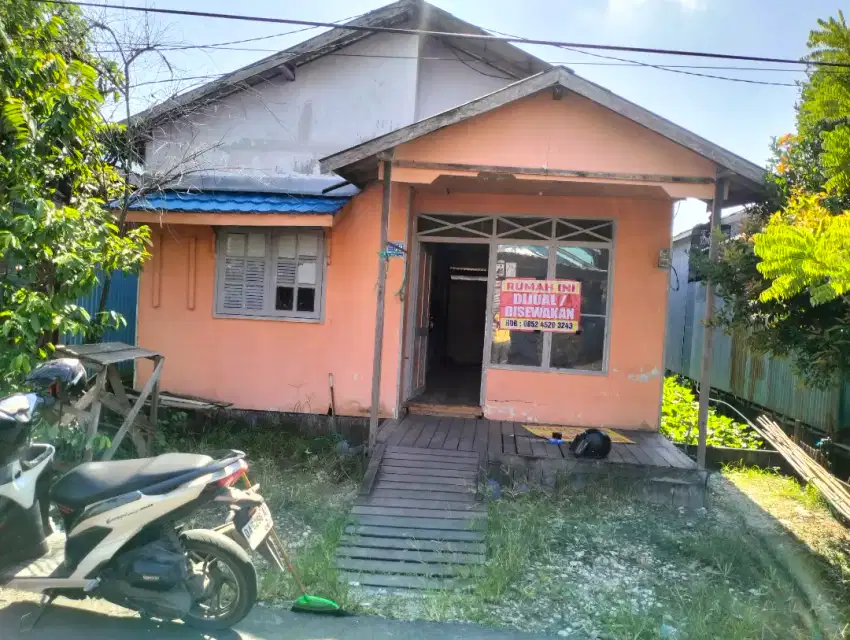 Di jual rumah sederhana di sungai andai padat karya kruwing