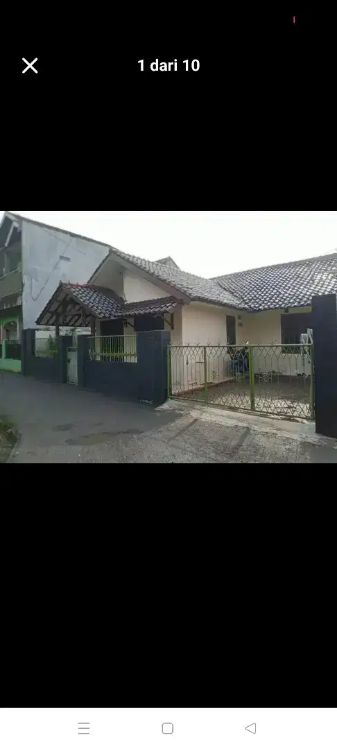 Di jual rumah/tukar dengan moge setara/nambah