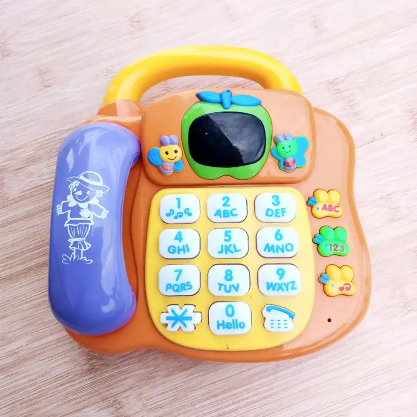 Mainan Edukasi Anak Learning Telephone Toys Bekas