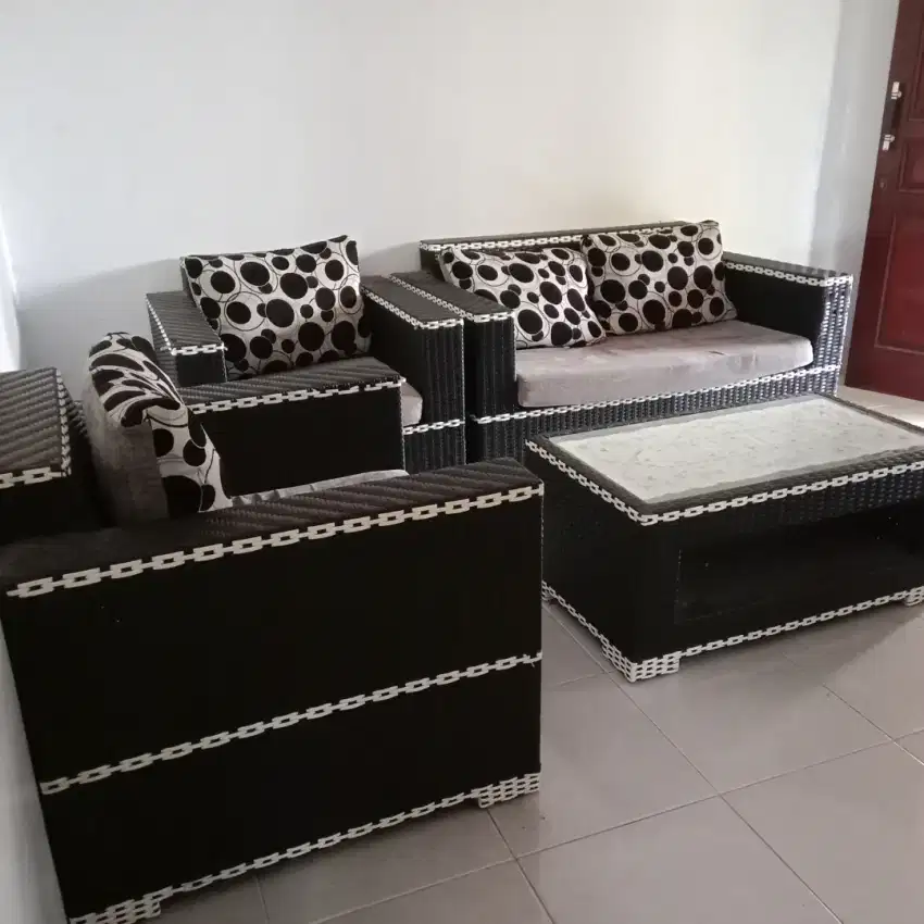 Sofa Tamu rotan