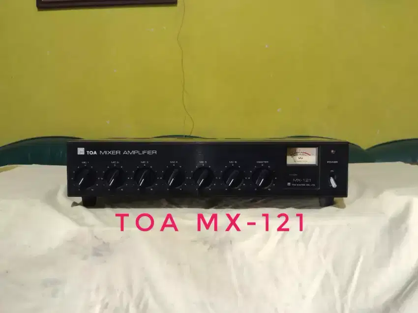 TOA Mixer Amplifier MX-121 Langka