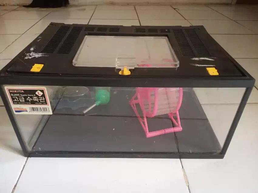 Jual tempat bekas hamster