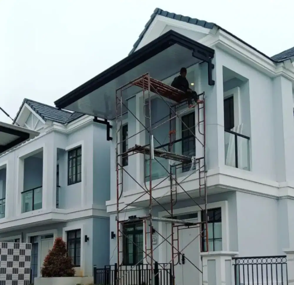 Kanopi kombinasi plafon pvc