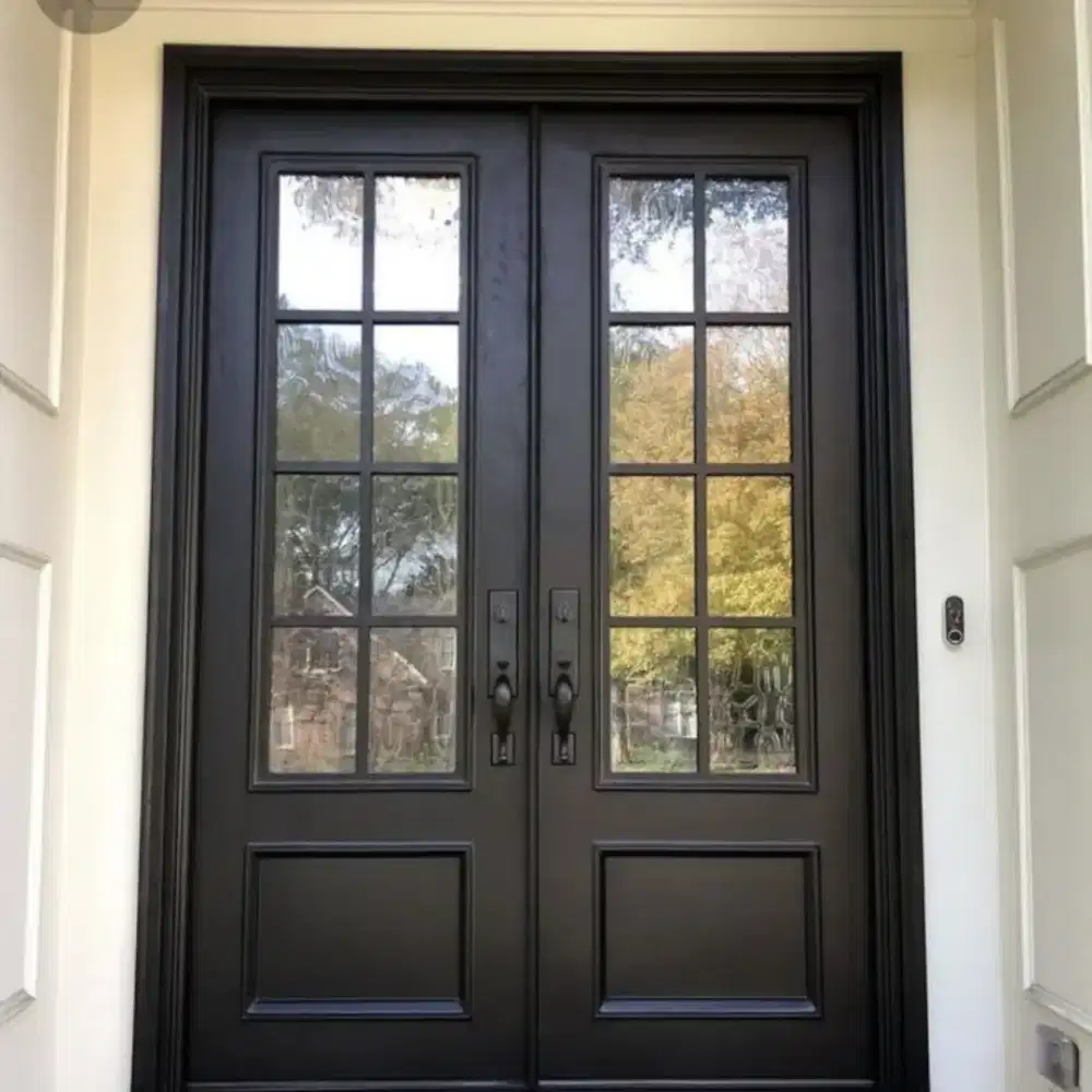 Kusen besi pintu minimalis