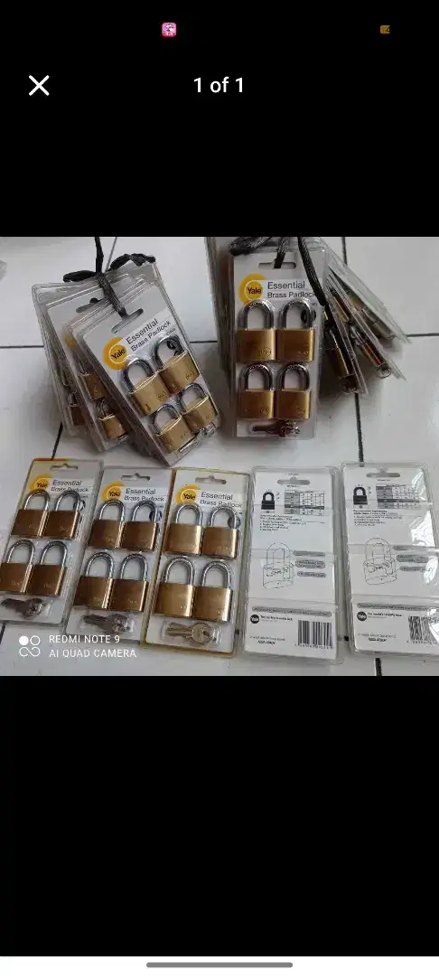 Gembok padlock Yale