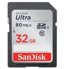 Sandisk ultra memory Card 32GB SDHC