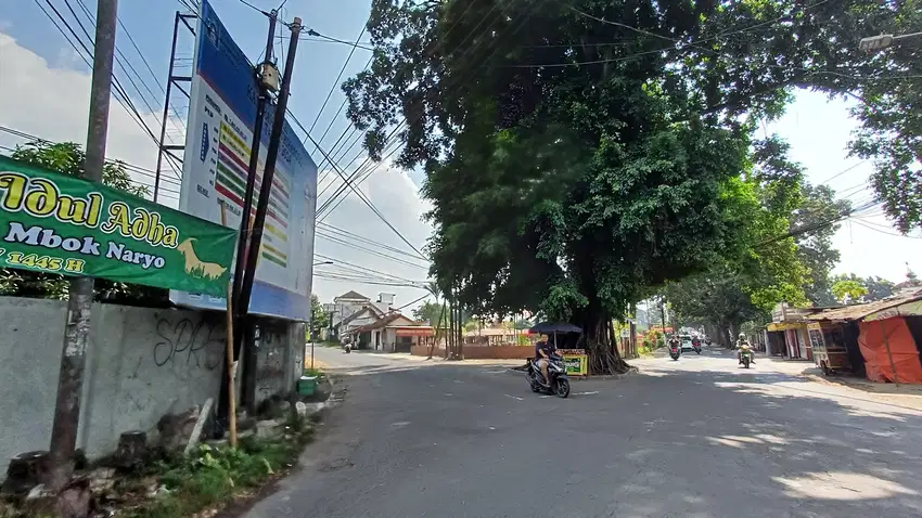 Jual Tanah Sleman dalam Ringroad di Jalan Kabupaten dekat RSA UGM