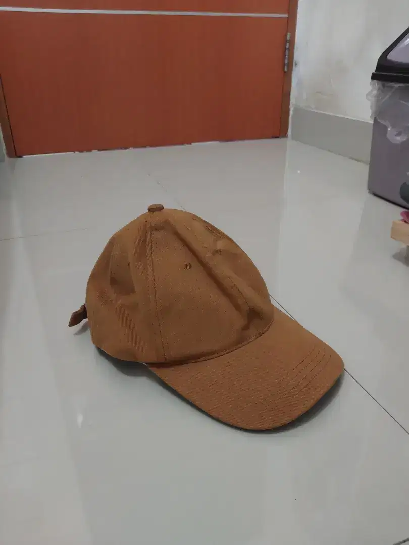 TOPI COKELAT SIMPLE