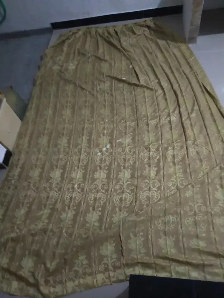 Kain gorden ukuran 280x180 warna kuning