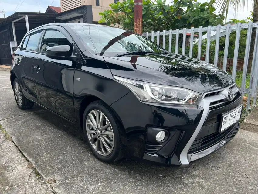 Yaris G Manual 2017 Kilometer 8rb asli Bisa DP14Jt