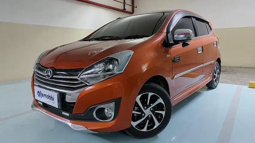 Daihatsu Ayla 1.2 R Bensin-MT 2018 Orange /