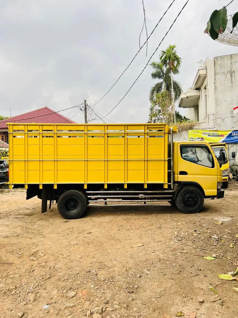 Mitsubishi canter bak kayu 125 ps super speed ban 6 fe 74