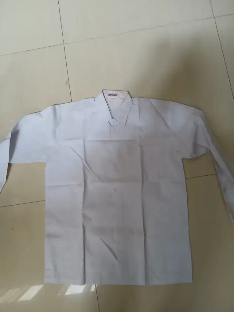 seragam putih polos anak smp dan sma
