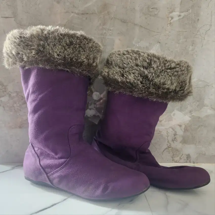 Winter Boots hangat jon waterpoof suede