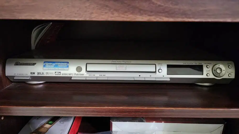 DVD Player Pioneer DV 266 kondisi bagus dengan remote