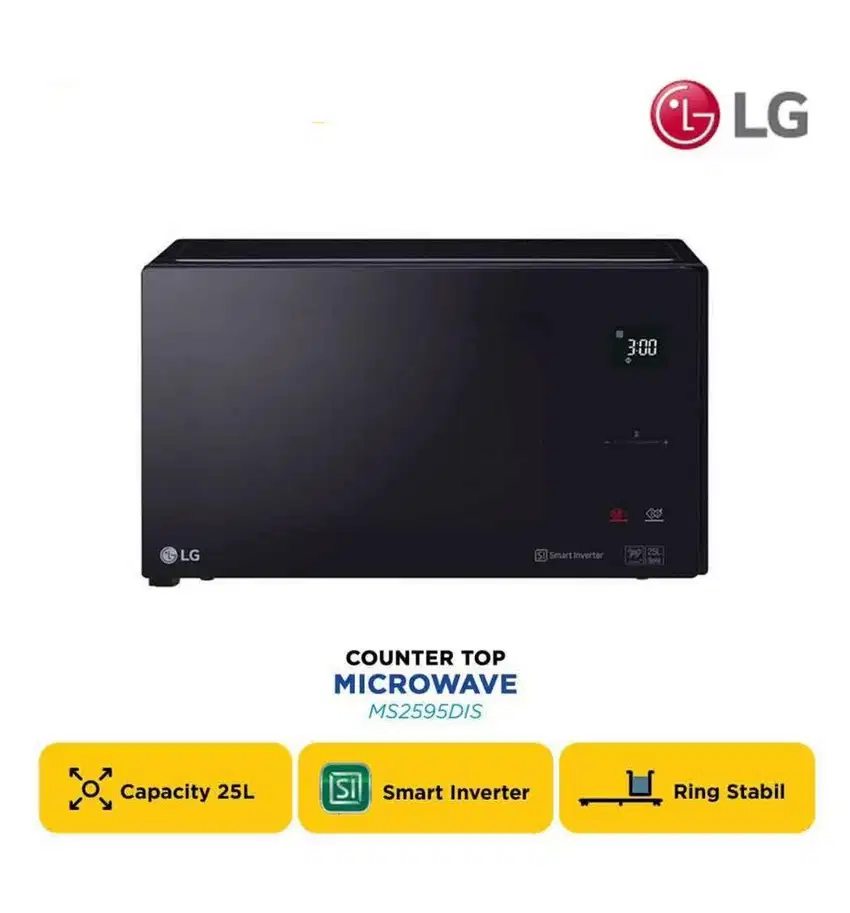 JUAL MURAH LG COUNTERTOP MICROWAVE NEOCHEF MS2595DIS