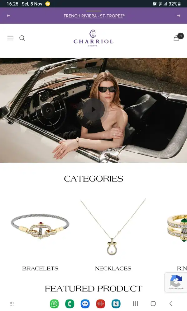 PHILIPPS CHARRIOL RING