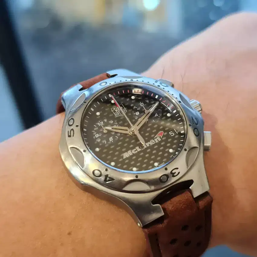 Tag Heuer Kirium Chronograph McLaren Mercedes F1 Titanium carbon fiber