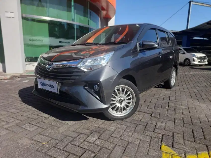 DP RENDAH Daihatsu Sigra 1.2 R Bensin Matic 2020 Abu-Abu SK