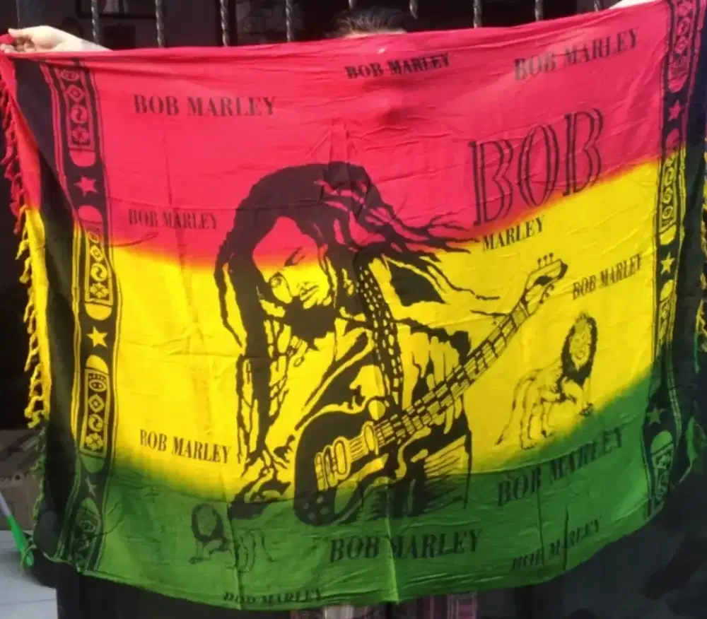 Selendang Reggae Rasta Bob Marley